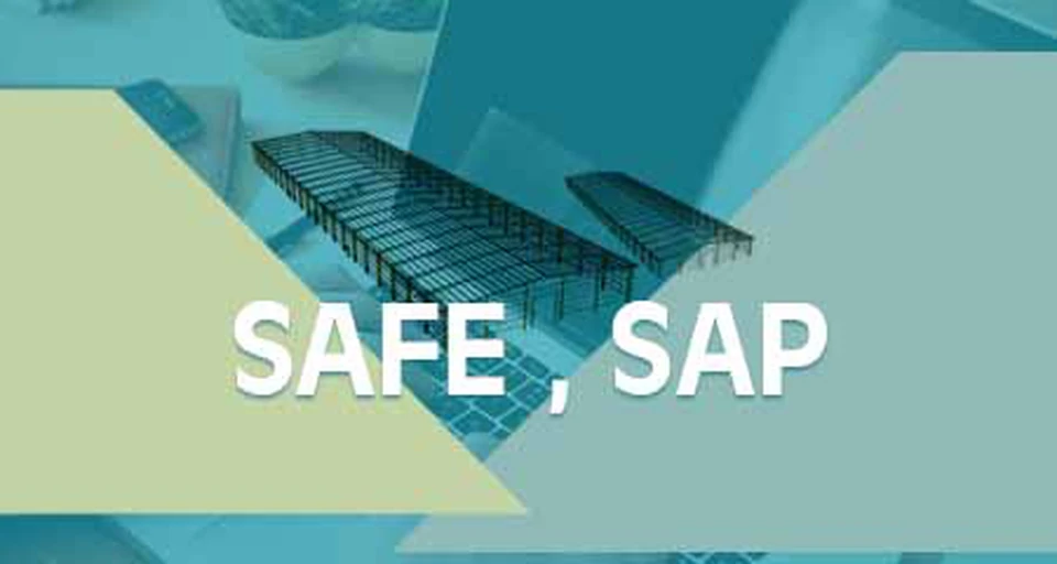 طراحی و  محاسبات سازه هاي صنعتی با آموزش  SAFE  ,  SAP (دفترچه محاسبات) پنجشنبه 14-8