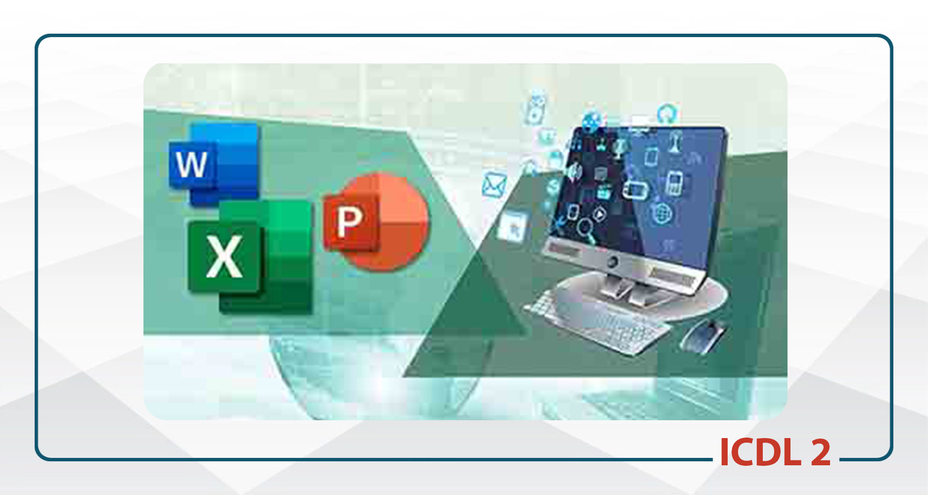 (ICDL٢) Word,Excel, Powerpoint,Access - پنج شنبه 20-14 و جمعه 14-8*مالی
